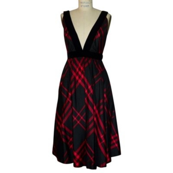 Vivienne Tam Dresses & Skirts - Vivienne Tam silk plunge dress